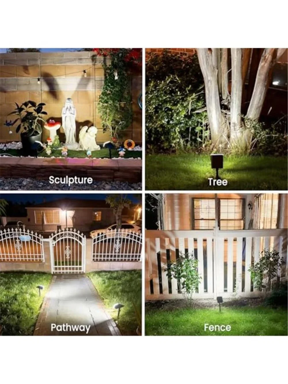 Solar Spot Lights Outdoor Waterproof Landscape Garden Lights IP65 LED